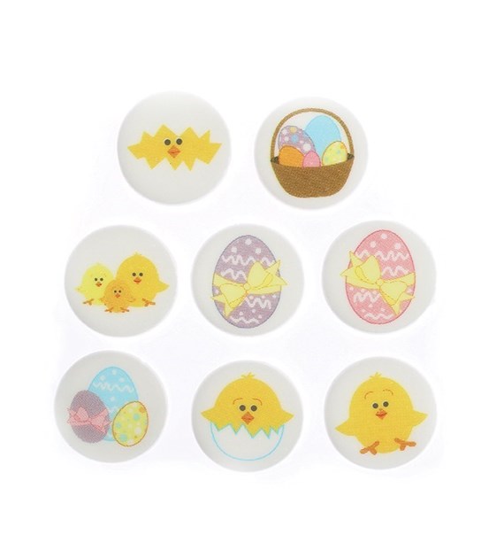 Sugardec-Easter Chicks-Rd-30mm (448)