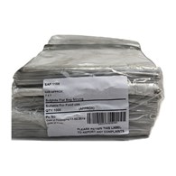 White Sulphite Paper Bags Strung (7x7) 1000