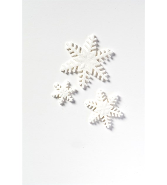 Sugardec-Snowflake-White-3PCE-23,40&55mm (120)