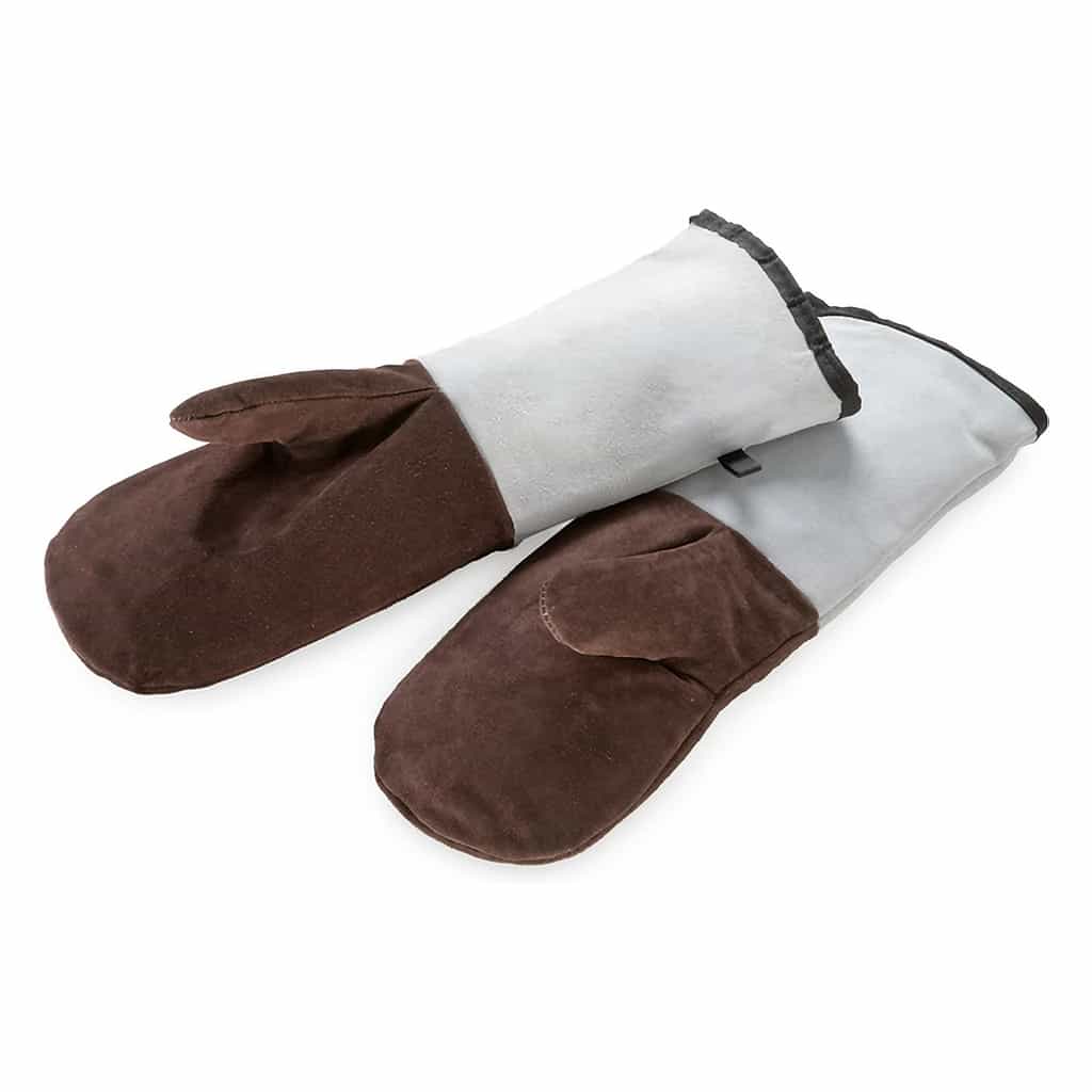 1-Finger Heat-Resistant Gloves 45 × 14 cm Long Cuff (10763)