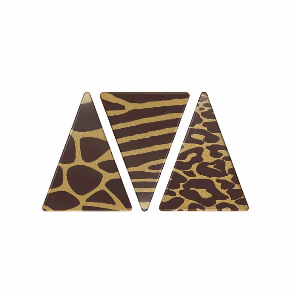 Barbara Luijckx Safari Set Chocolate Triangles 48 mm (252 pc)