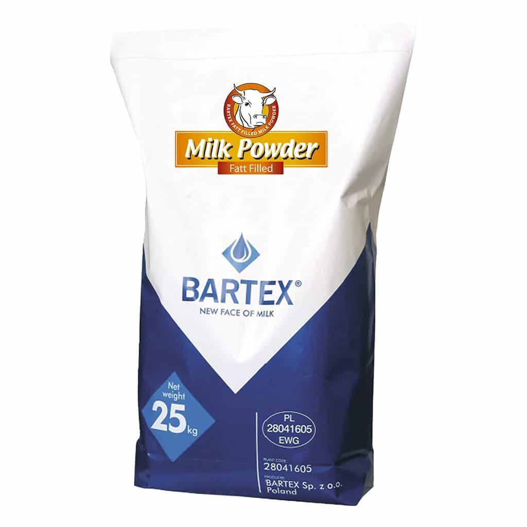 Milk Powder Bartex Fat Filled FMP 26/10V 25 kg