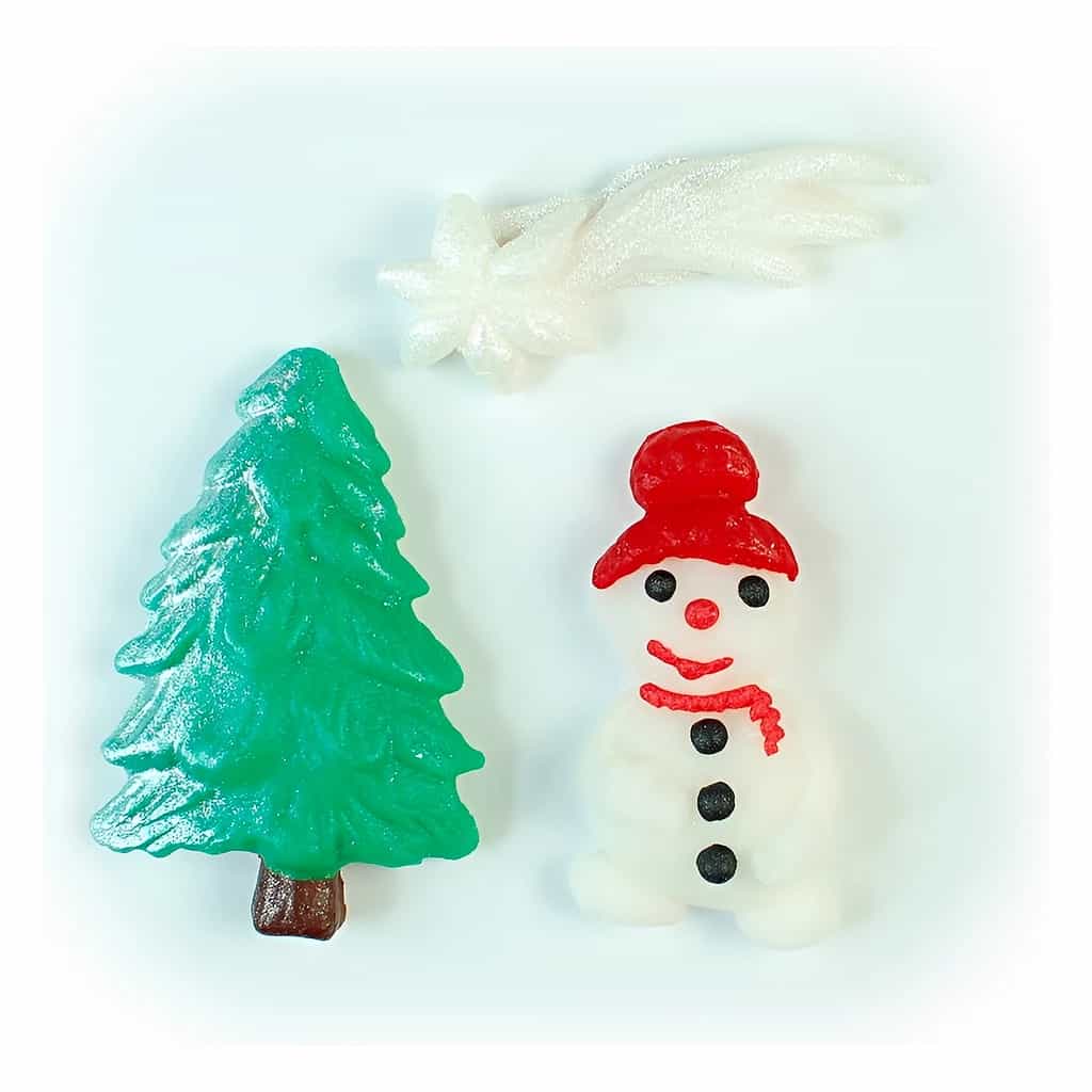 Christmas Sugar Figures Set SW1 – Assorted (15 pc)