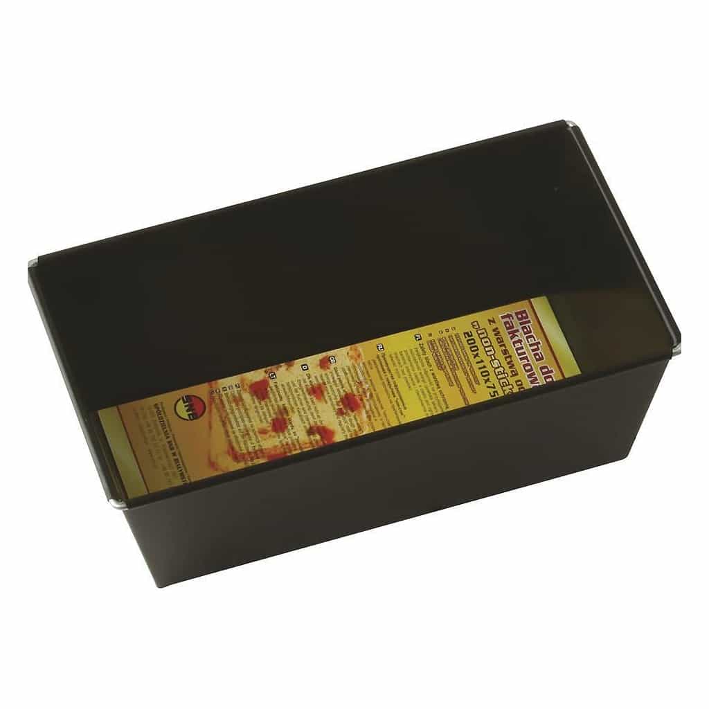 Black Non-Stick Loaf Tin 200 × 110 × 75 mm