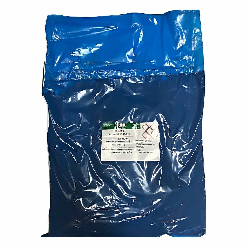Dark Dutch Cocoa Powder GT78 20/22% 5 kg