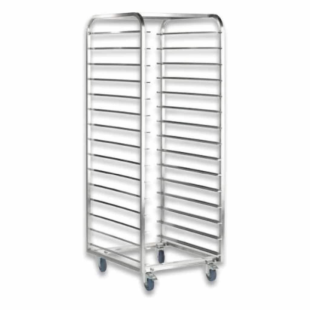Stainless Steel Bakery Rack Trolley 15 Levels (H-Type)