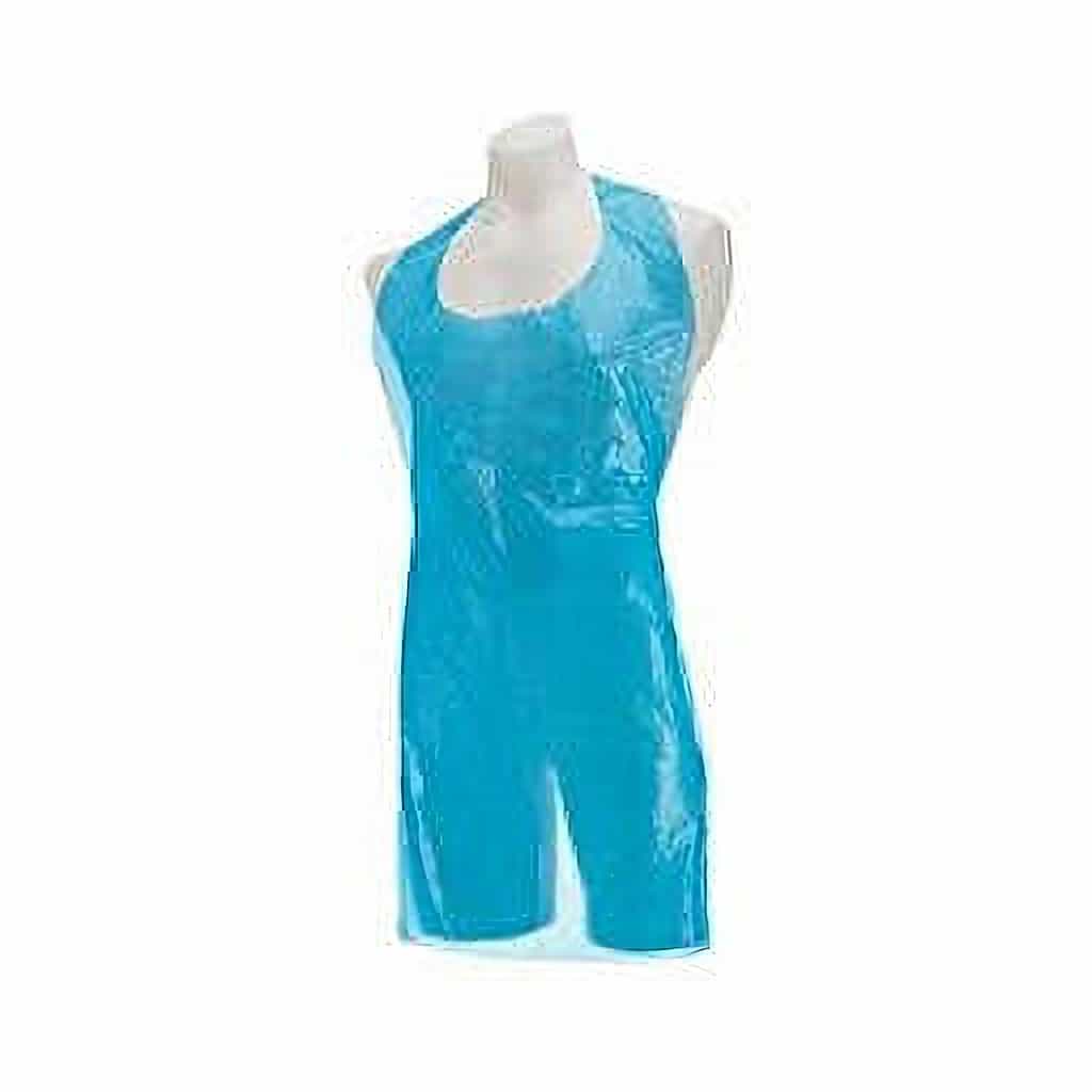 Disposable Blue Poly Apron 42 × 27 – 100 pc