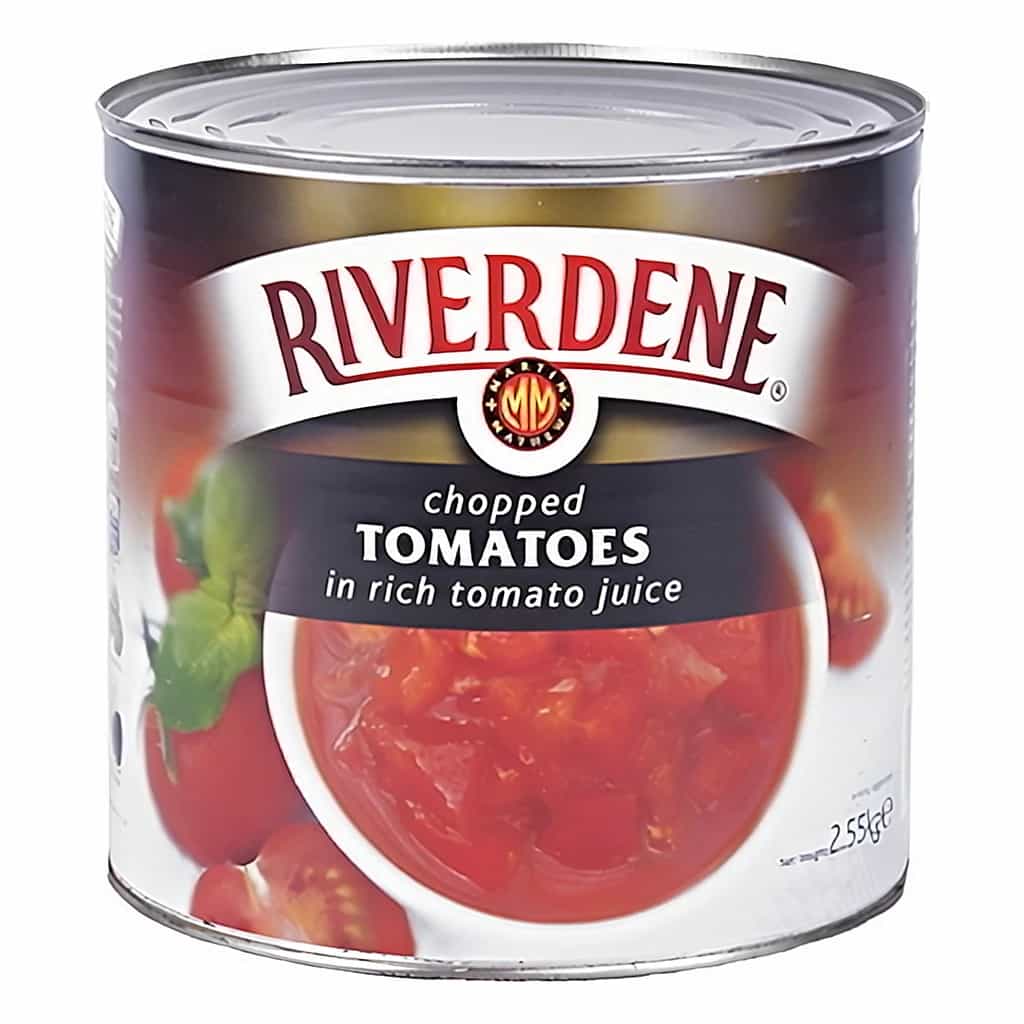 Chopped Tomatoes 6 × 2.5 kg