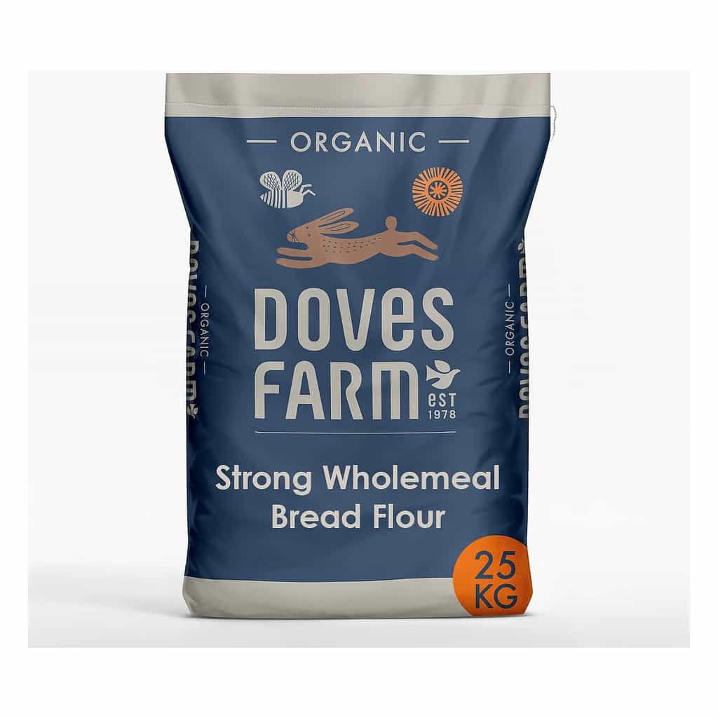 Organic Strong Wholemeal Bread Flour 25 kg