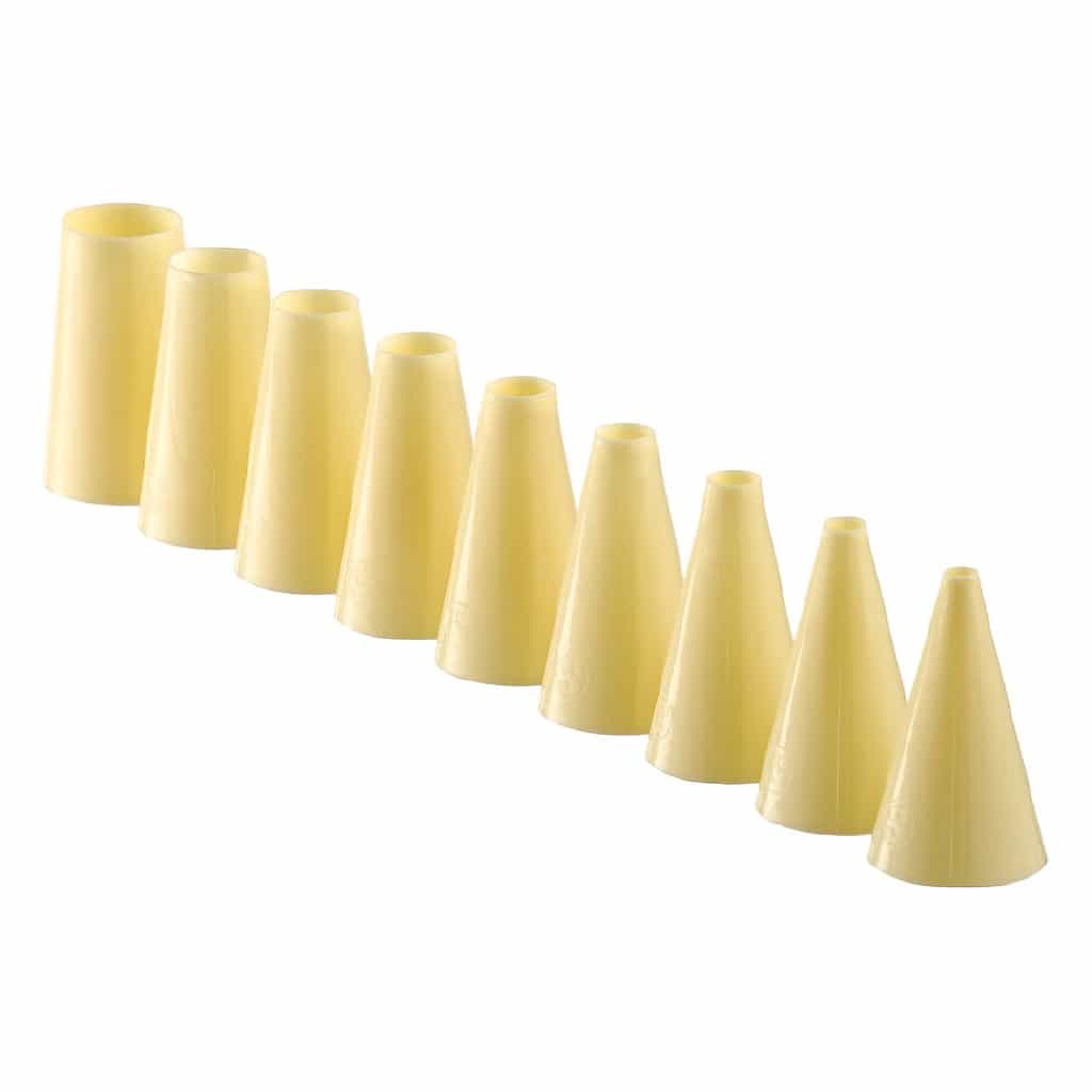 PP Plain Piping Tubes H: 6 cm