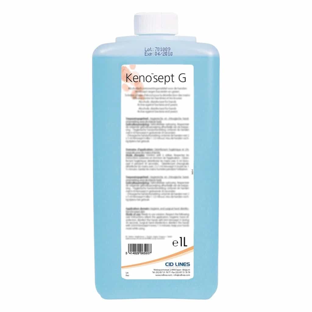 Hand Sanitiser Kenosept-G Gel with Dispenser 1 L