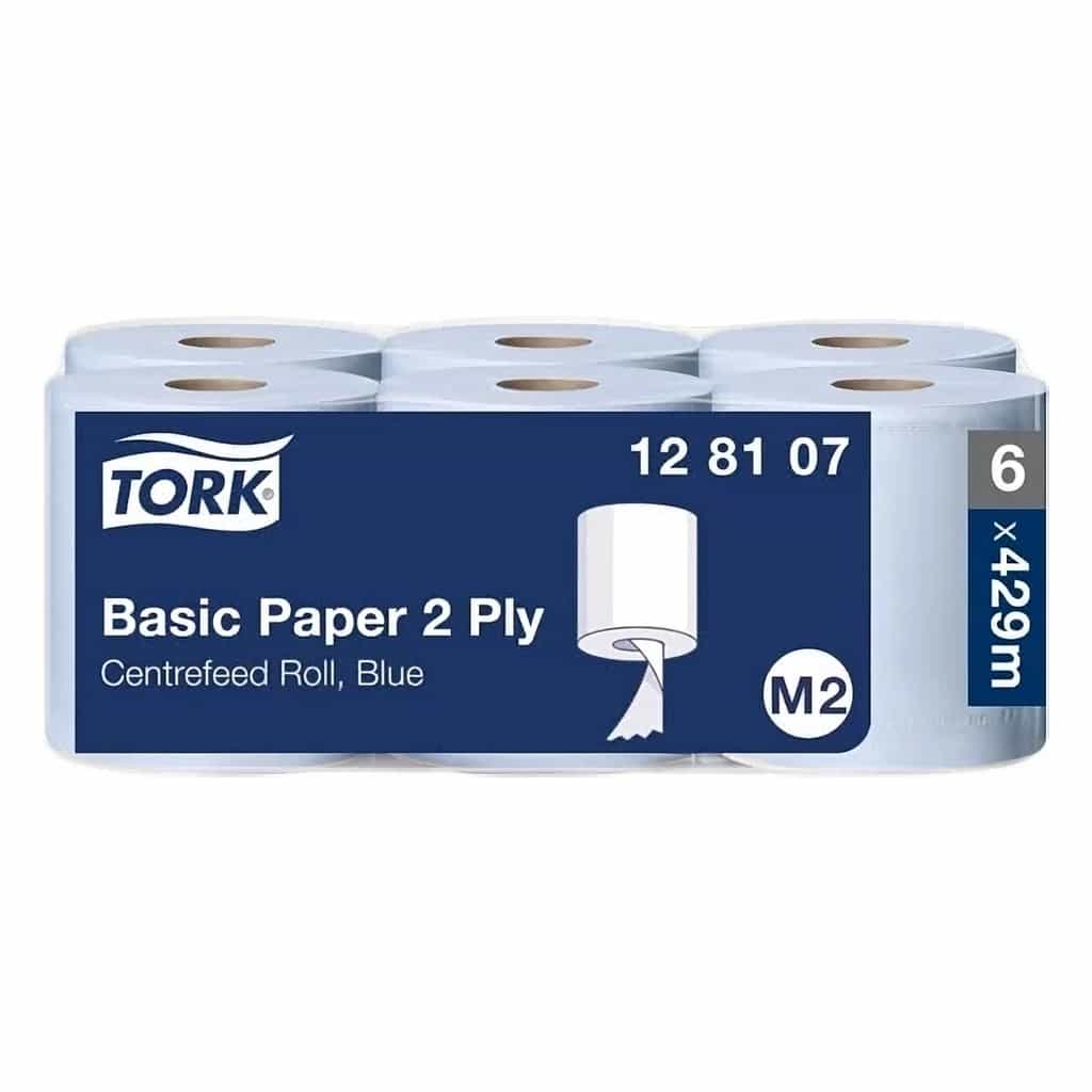 Reflex Centrefeed Wiping Paper M2 2-Ply White 6 x 150 m