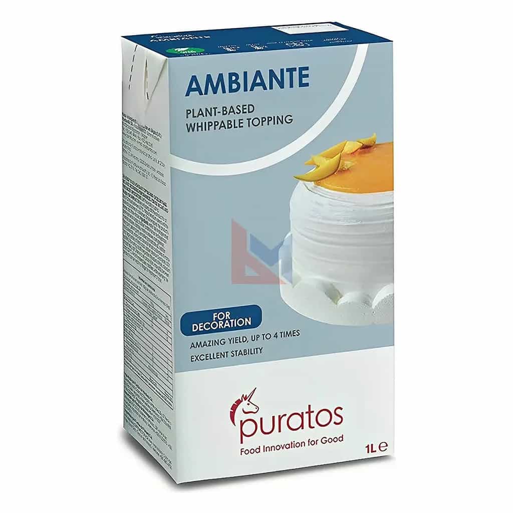 Cream Alternative Ambiante Topping 12 × 1 L (Vegan)