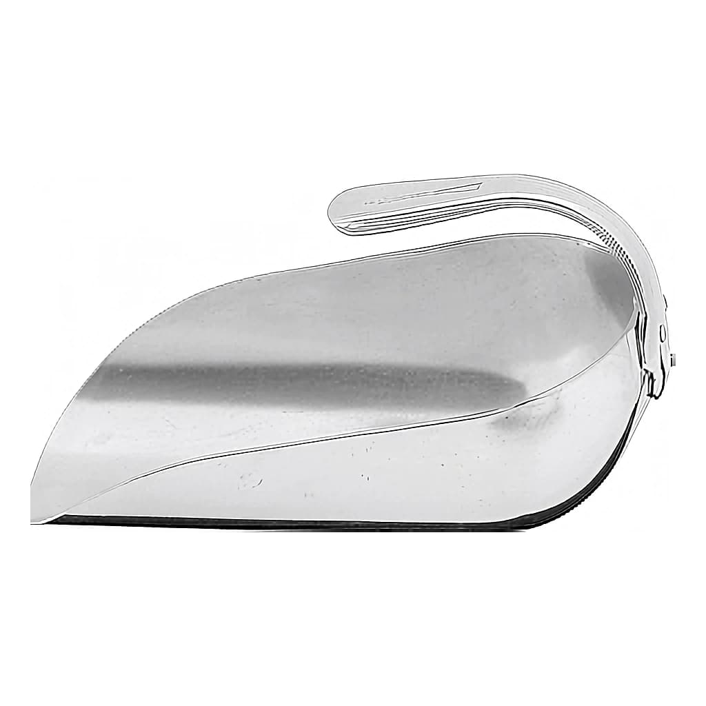 Cast Aluminium Scoop with Curved Handle, ~2000 g