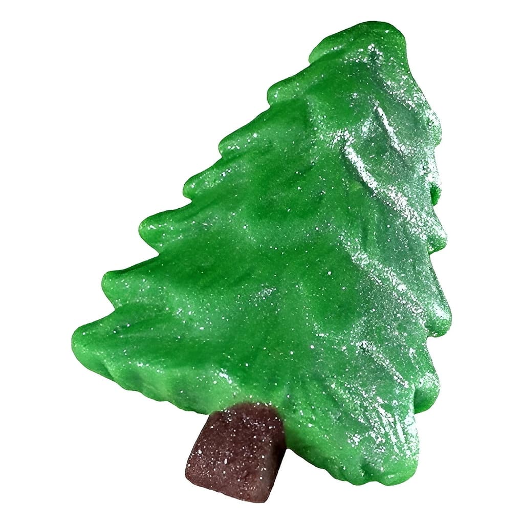 Christmas Tree Large Sugar Decoration, 6 cm (Pack of 20)