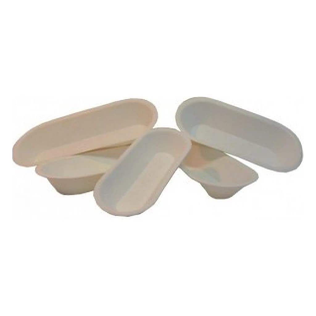 Oblong Plastic Proving Basket 0.8 kg
