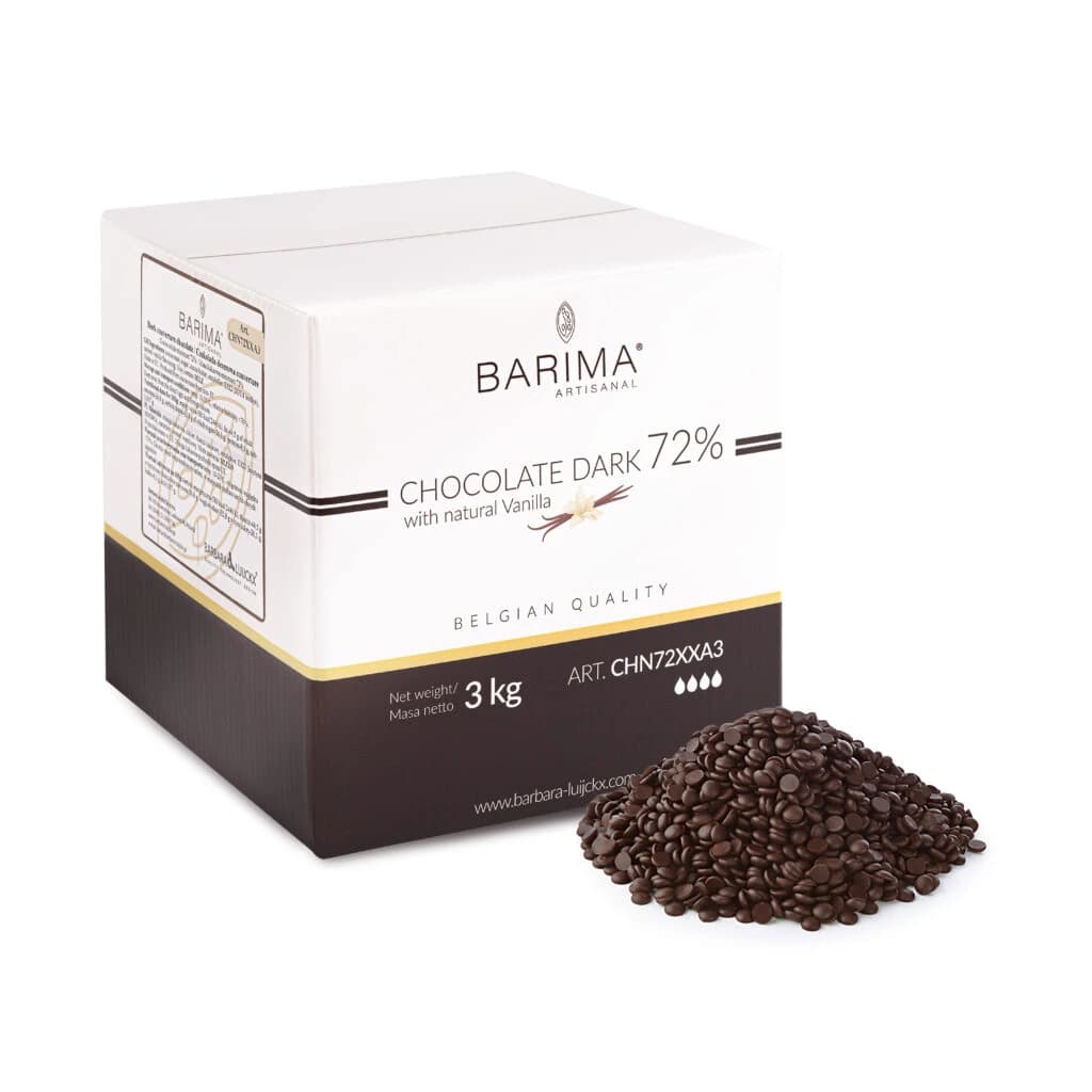 Barima Dark Couverture Drops 72% 3 kg