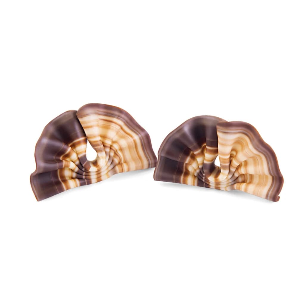 Chocolate Decor Fan Marble 30 × 50 mm (333 pc)