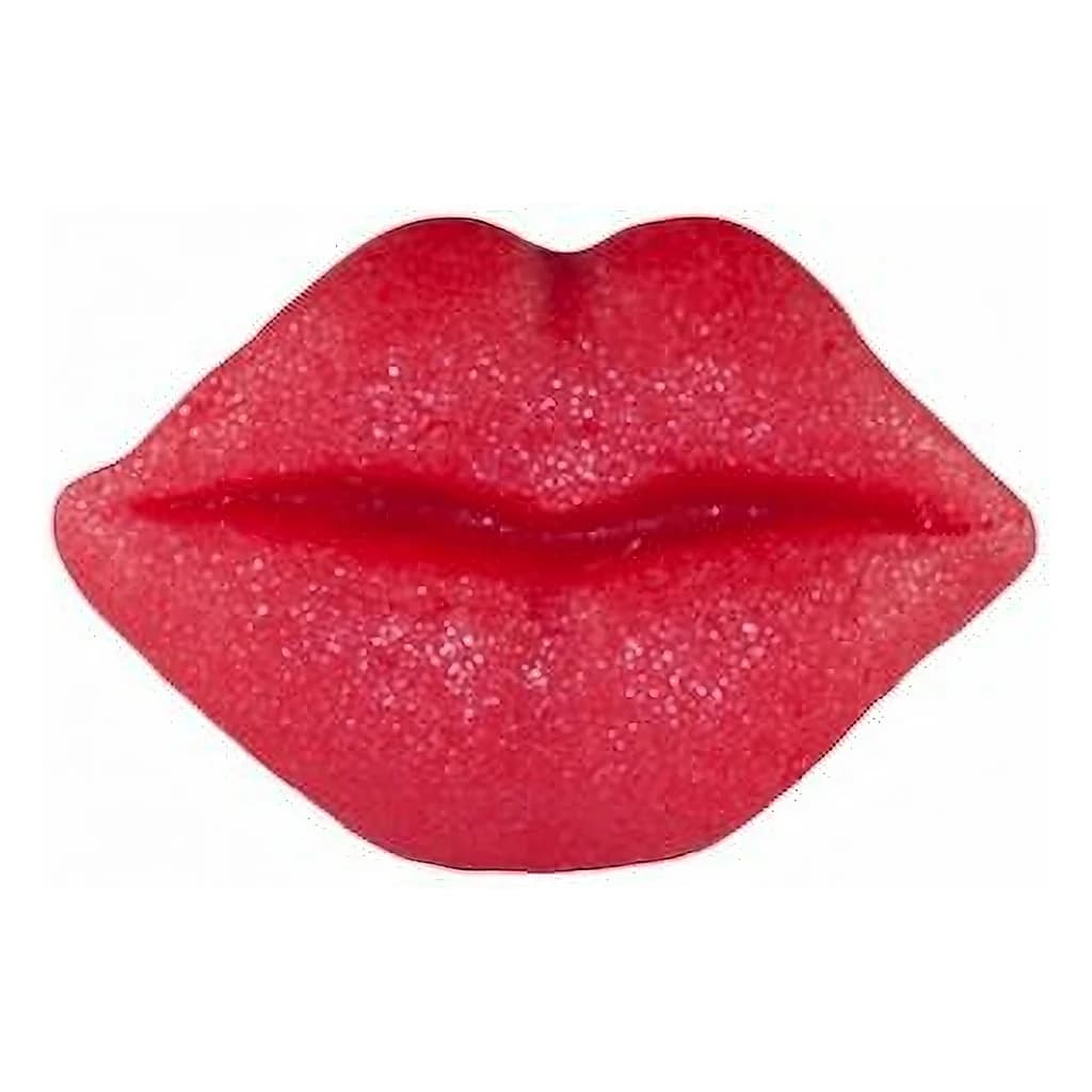 Sugar Lips Decoration, Red, Small (50 pc)