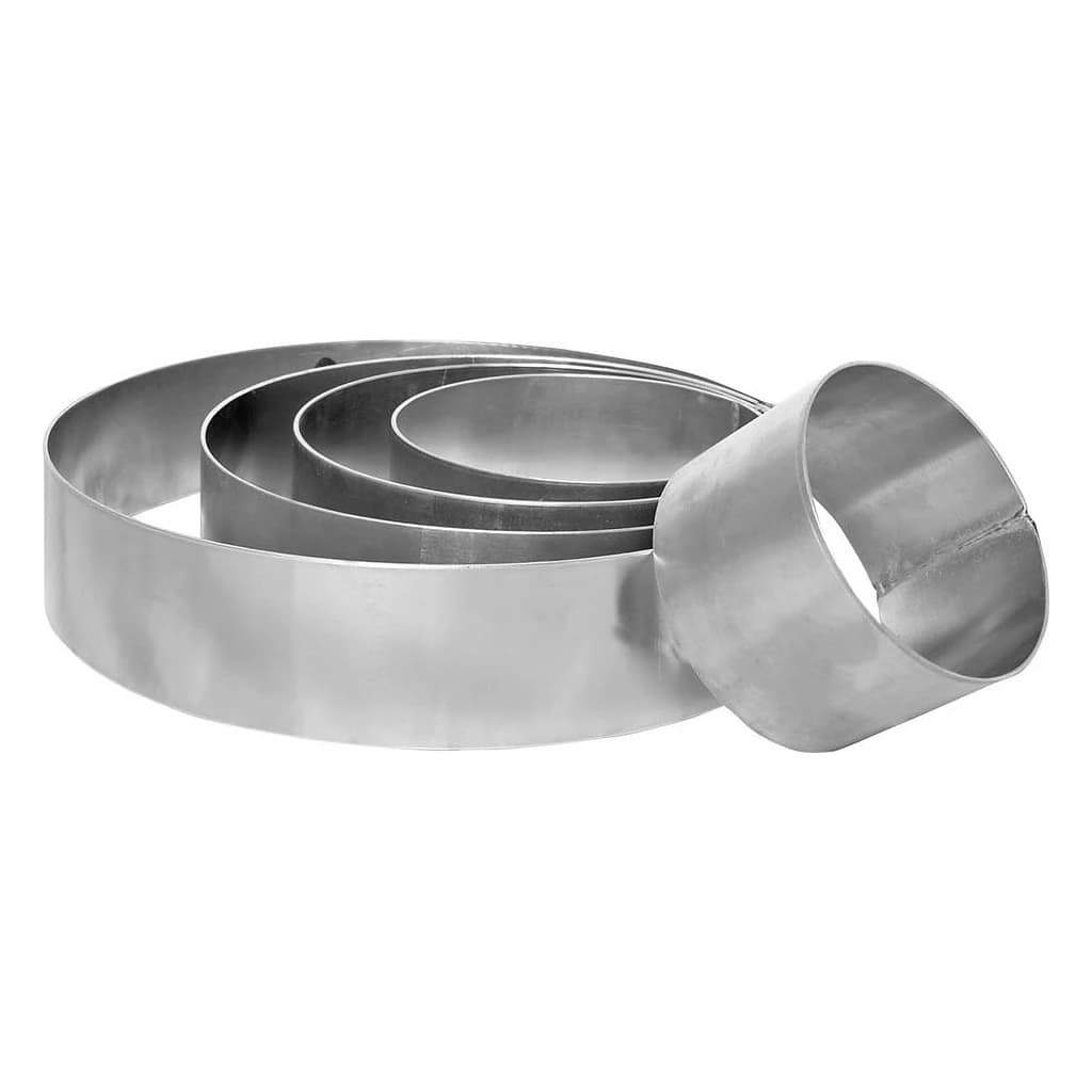 Aluminium Ring Mould, Diam. 10 cm, H 6 cm