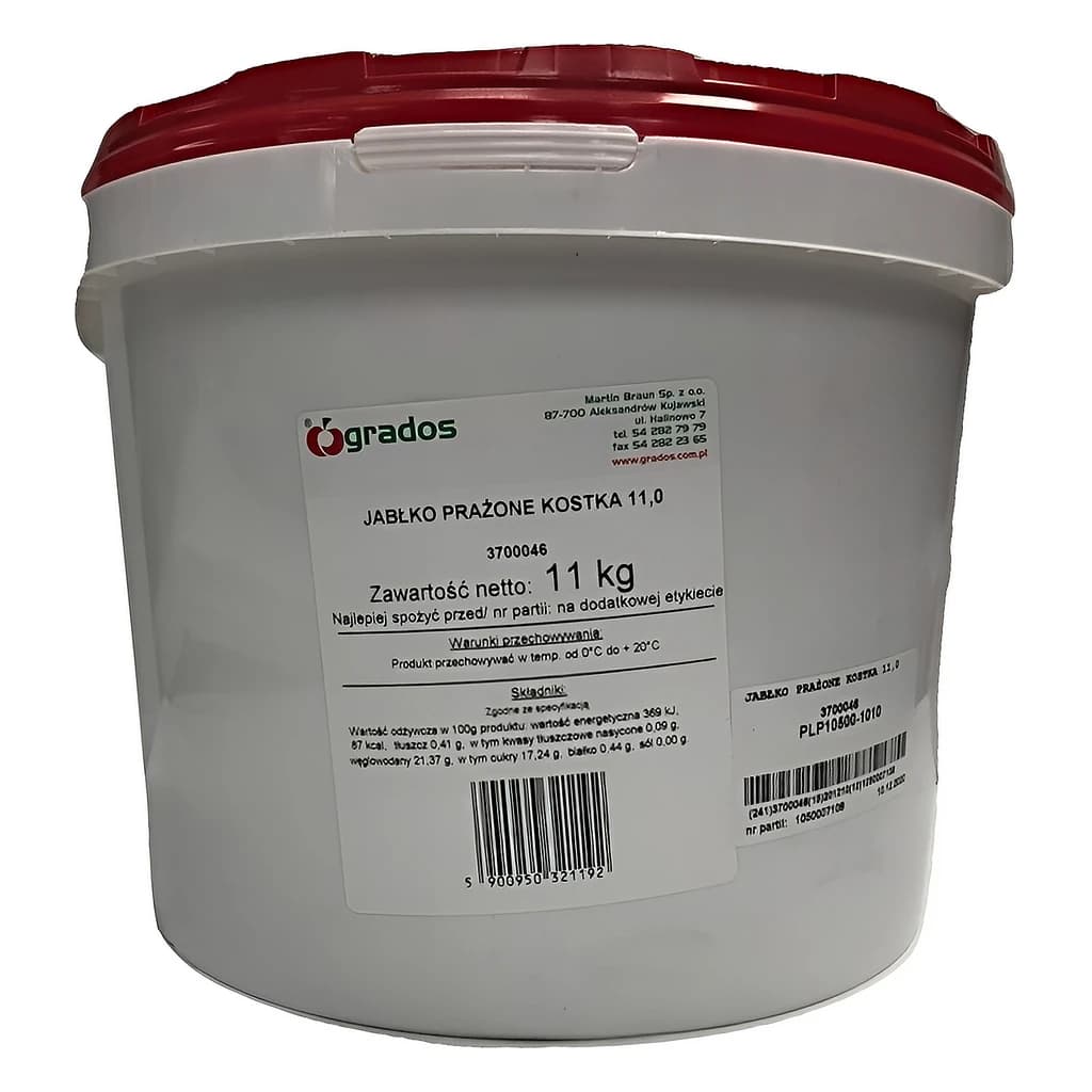 Cooked Diced Apple Filling 11 kg (Grados)