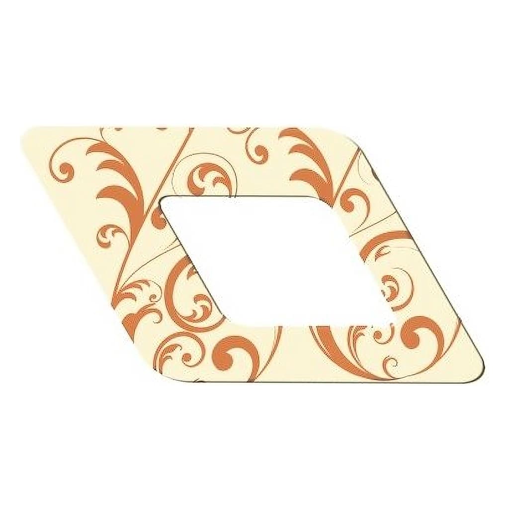 White Chocolate Transfer Decoration, Excellence Series (75 pc)