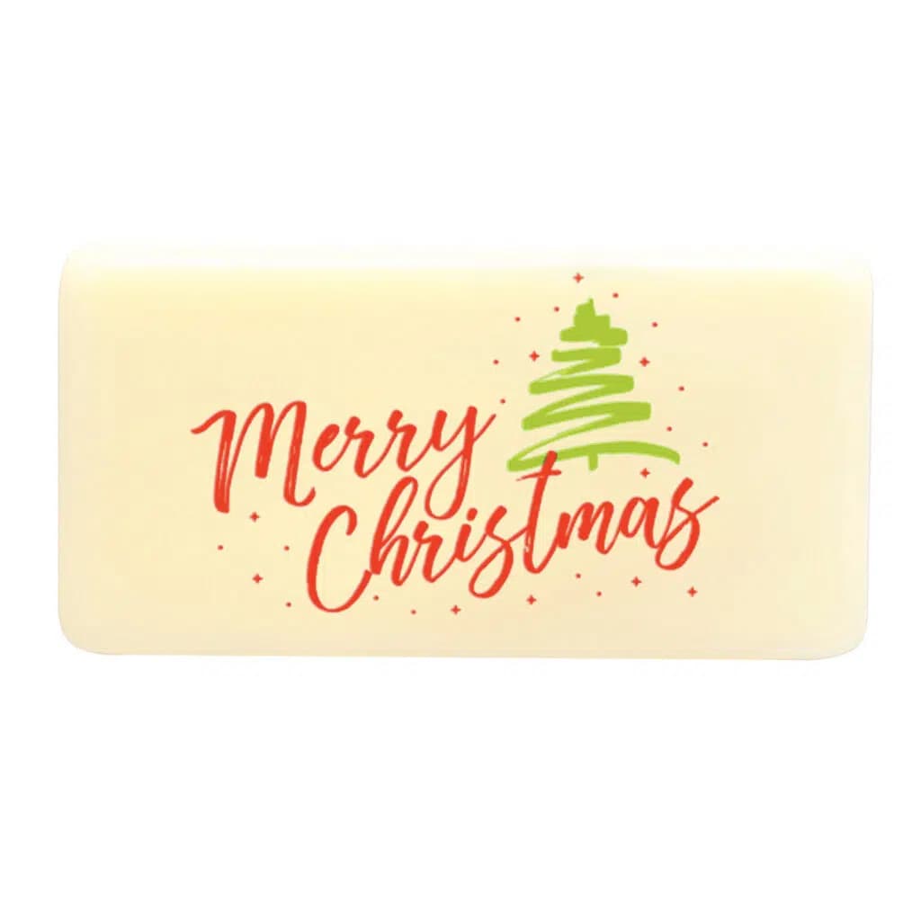 Chocolate Plaque "Merry Christmas" 20 × 40 mm (318 pc)