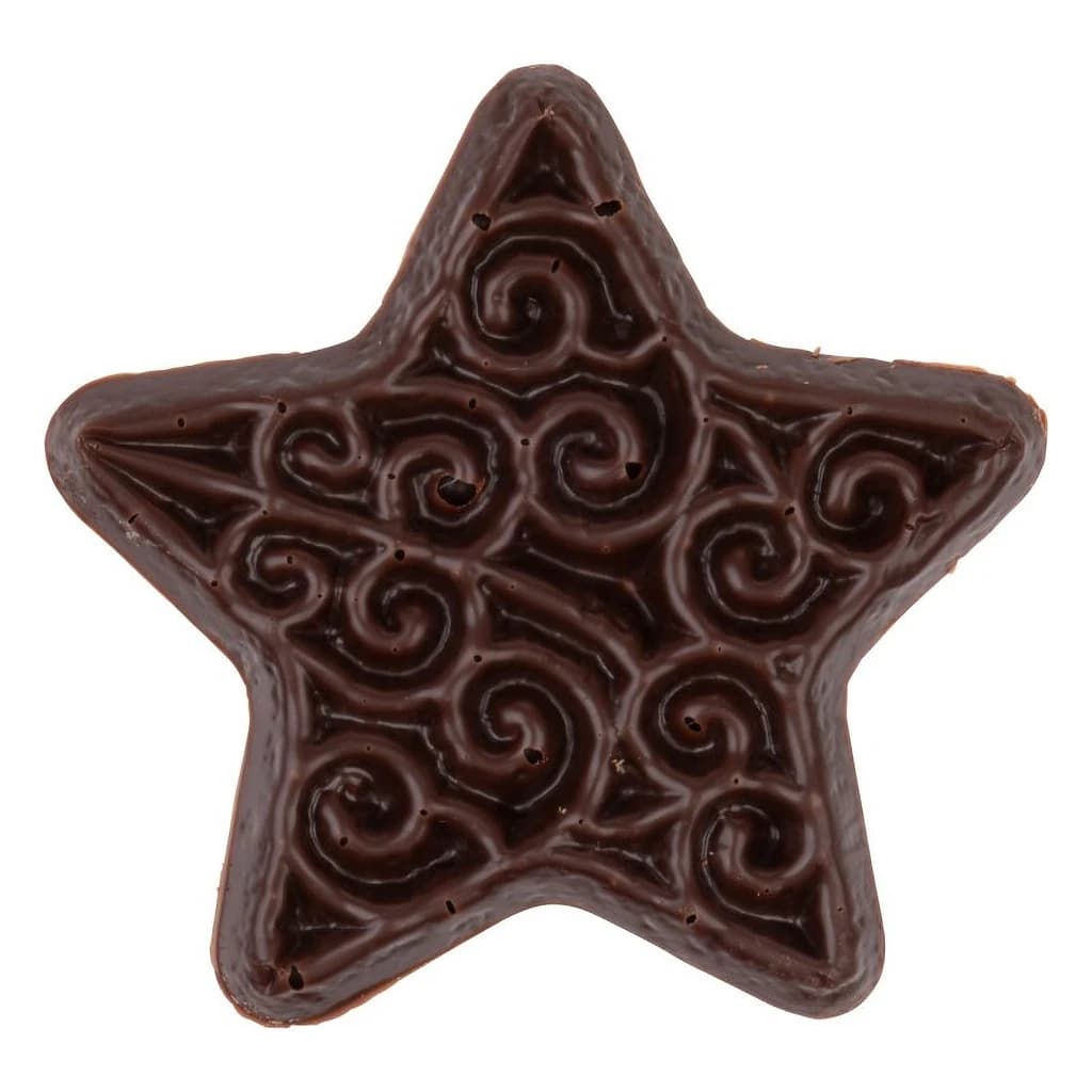 Chocolate Star Decorations