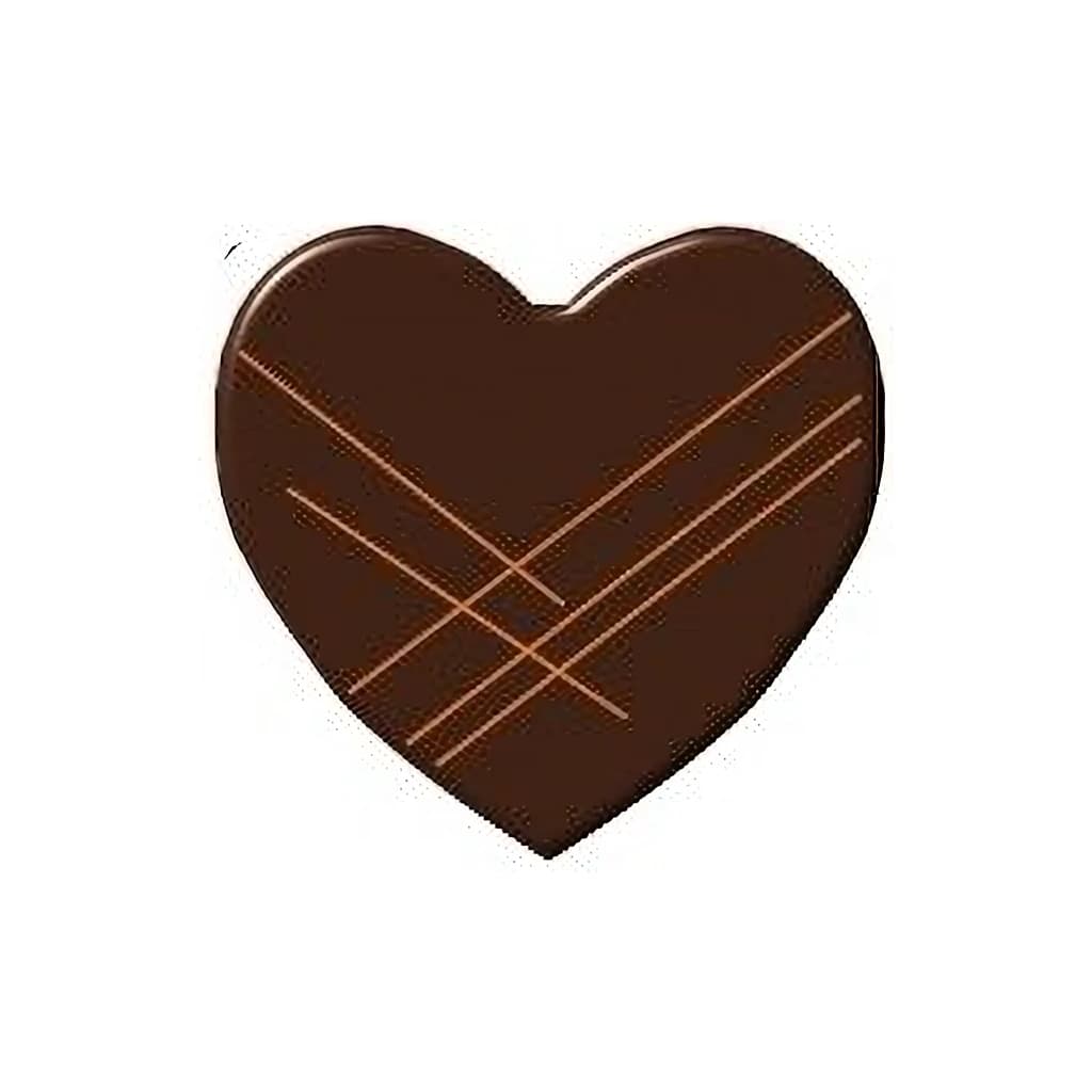 Chocolate Dessert Hearts 20 mm (250 pc)
