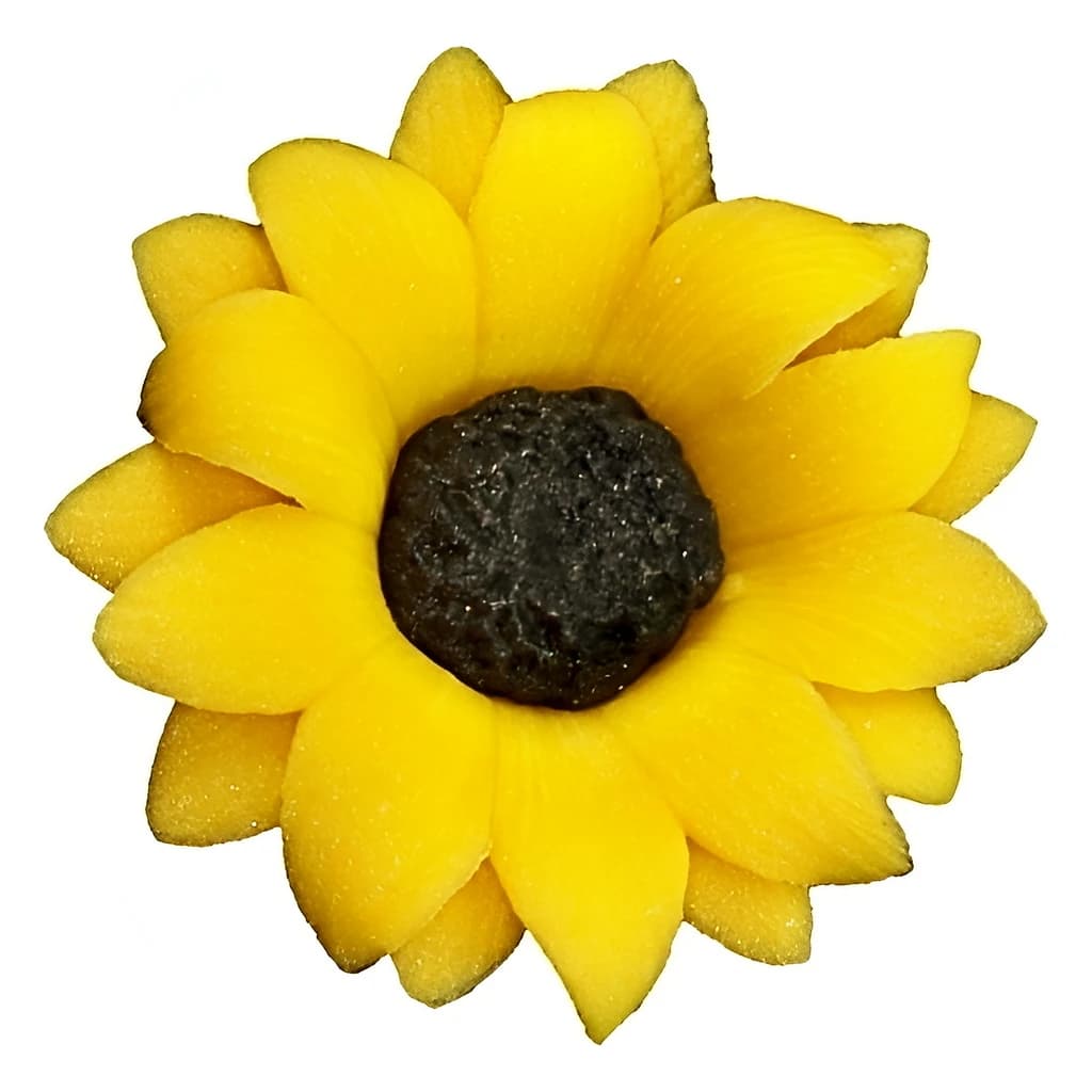 Sugar Sunflowers 8 cm