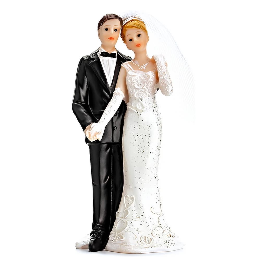 Wedding Couple Cake Topper Figurine, 11 cm (PF14)