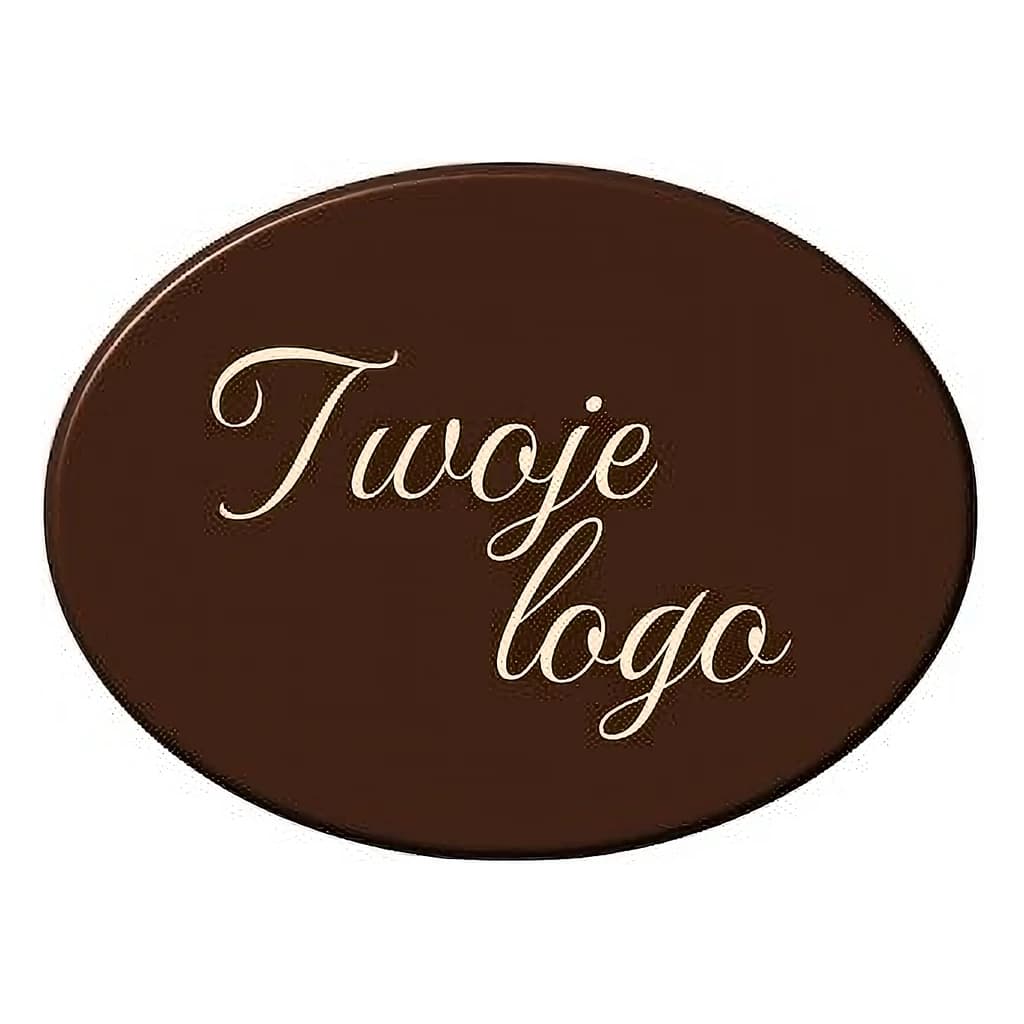Chocolate Business Card Plaque 40 × 30 mm (2,000 pc) – Carmella London