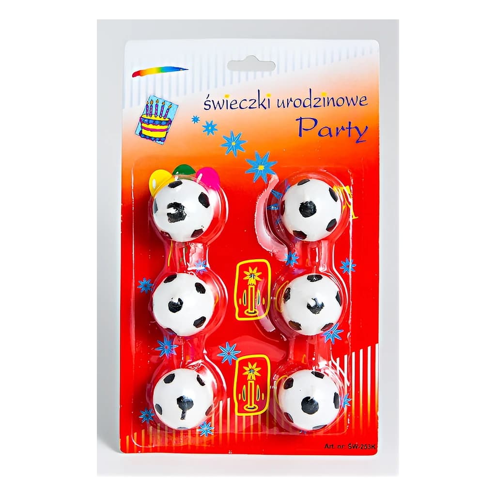 Football Birthday Candles