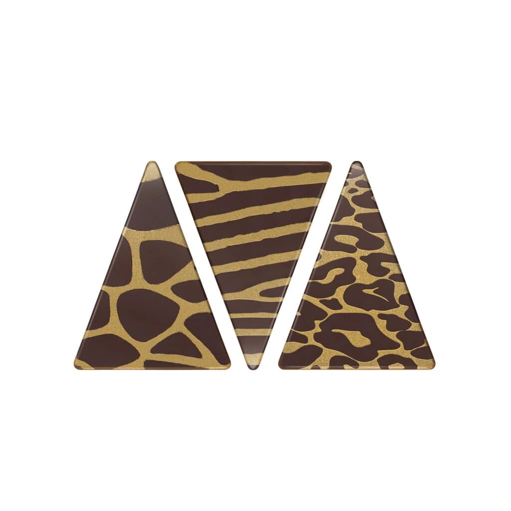 Barbara Luijckx Safari Set Chocolate Triangles 48 mm (252 pc)