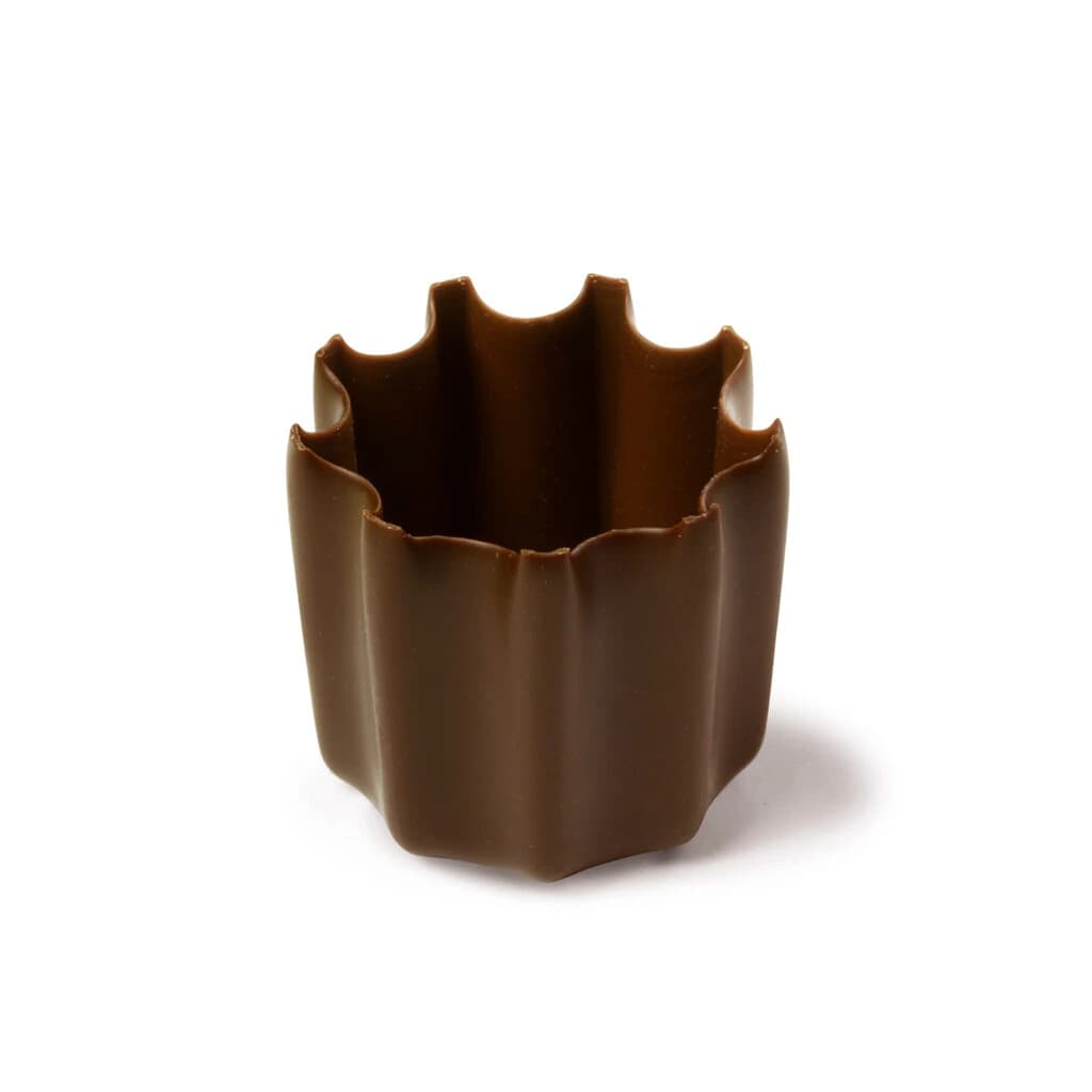 Dark Chocolate Star Cups 25 × 28 mm (150 pc)