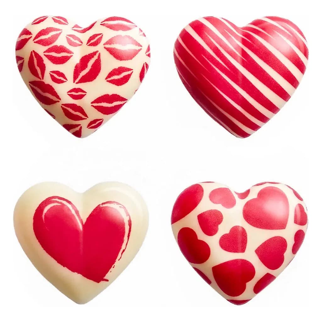 Barbara Luijckx Lovissimo Chocolate Hearts 30 × 27 mm (224 pc)