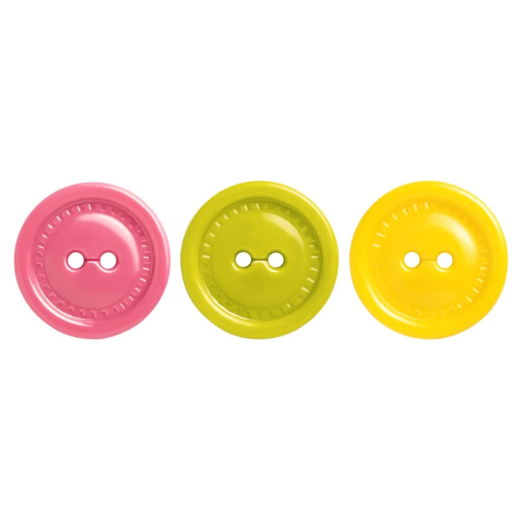 Chocolate Button Decorations, Colour Mix, 25 mm (189 pc)