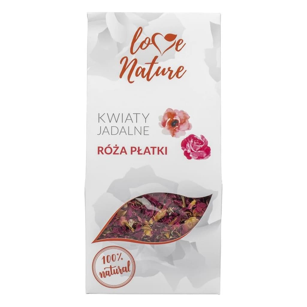 Love Nature Edible Rose Petals (20 g)