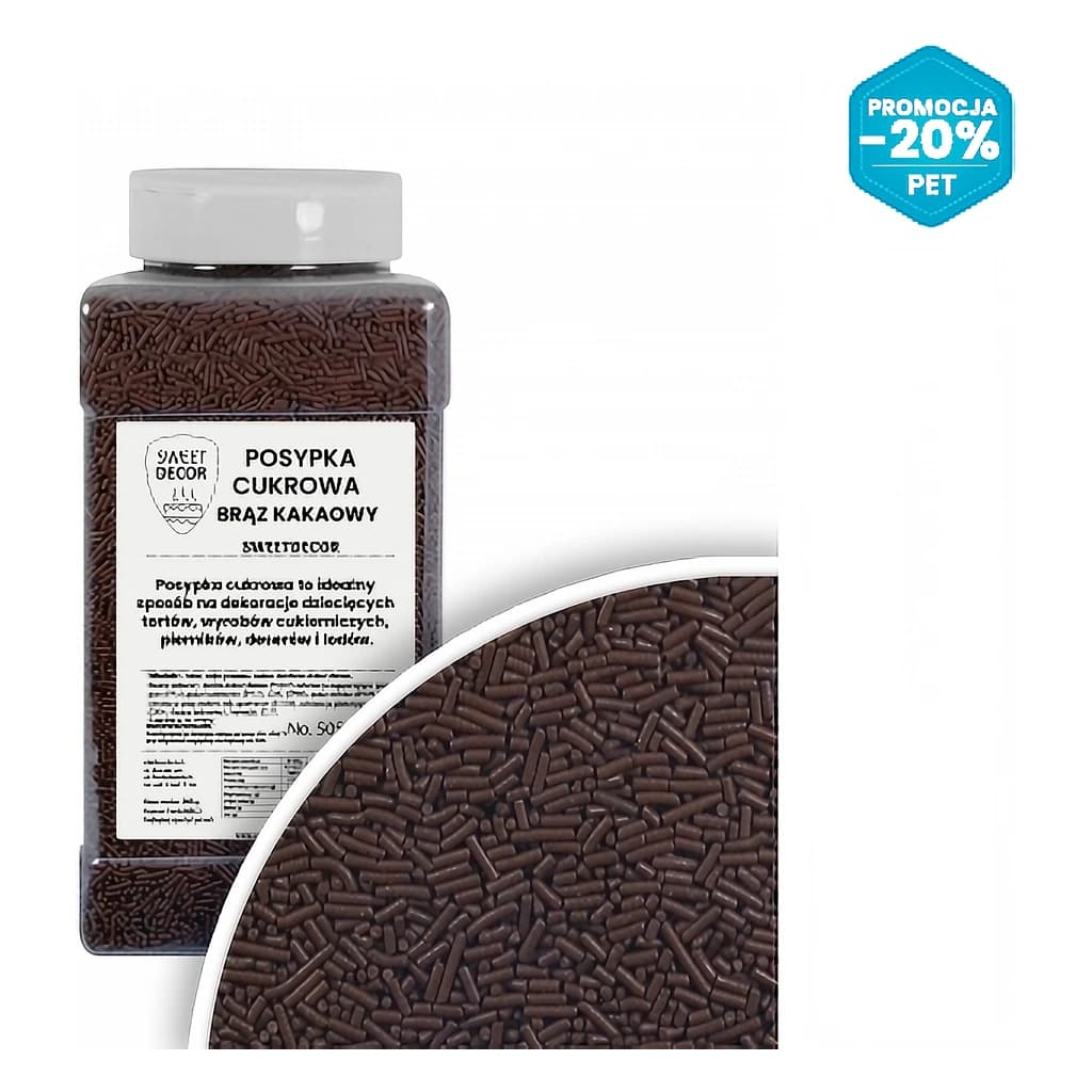 Sugar Strands Cocoa Brown 0.9 kg