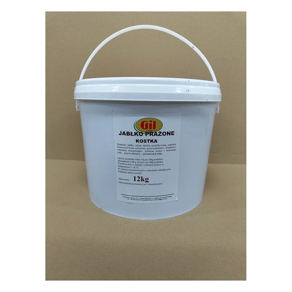 Stewed Diced Apple Filling 12 kg (GIL)