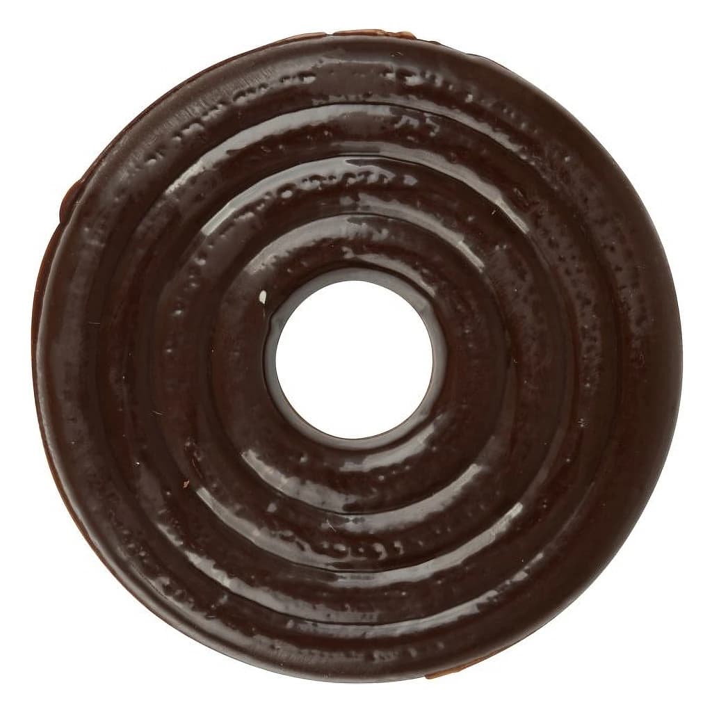 Chocolate Embossed Rueda Decoration 50 mm