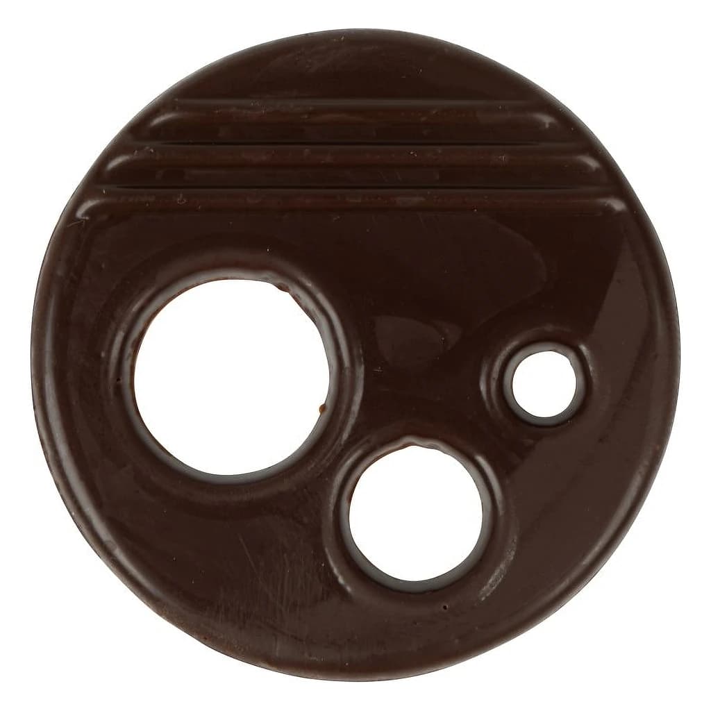 PAN Chocolate Embossed Disc Rueda II 50 mm