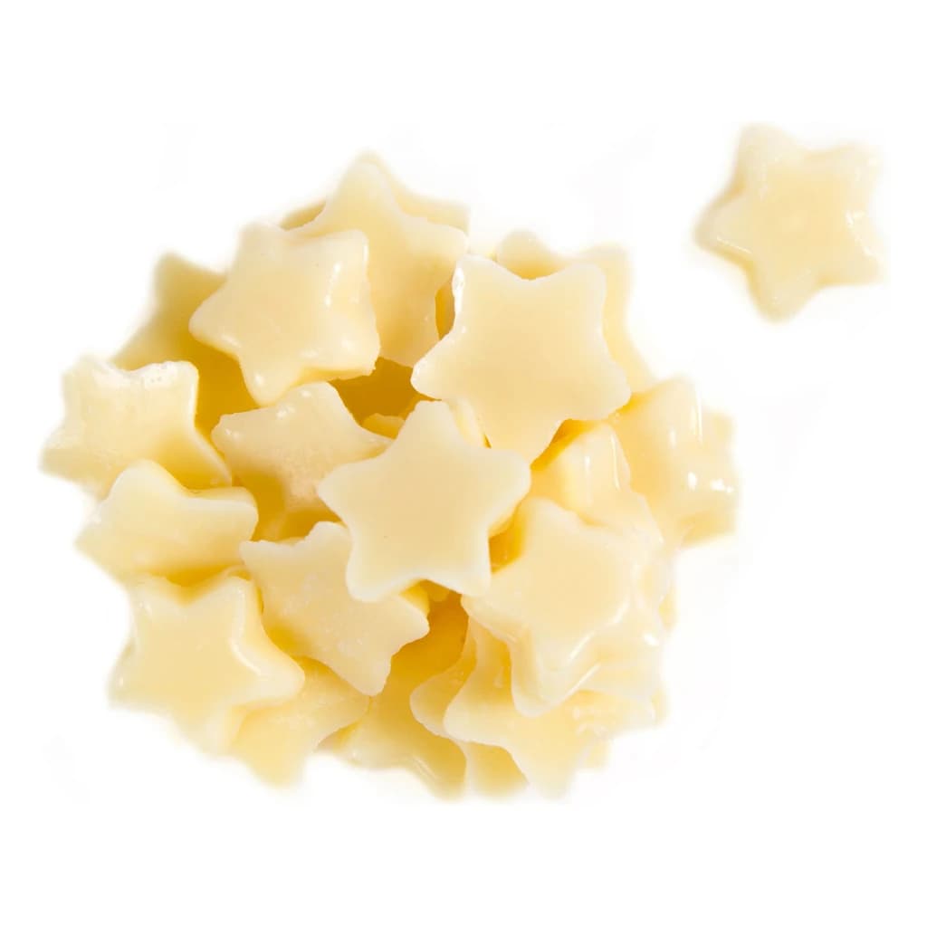 Zeelandia White Chocolate Star Decorations