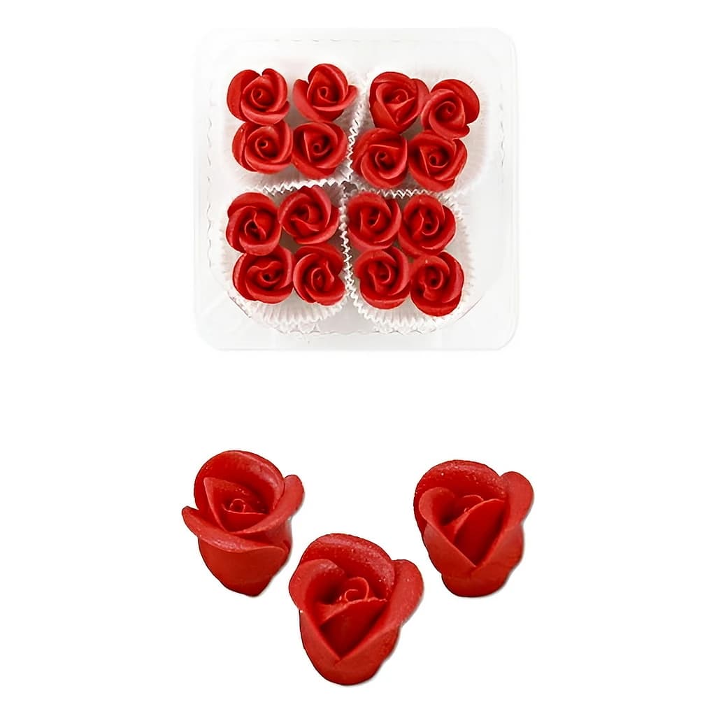 Sugar Roses Ilonki Red (Pack of 16)