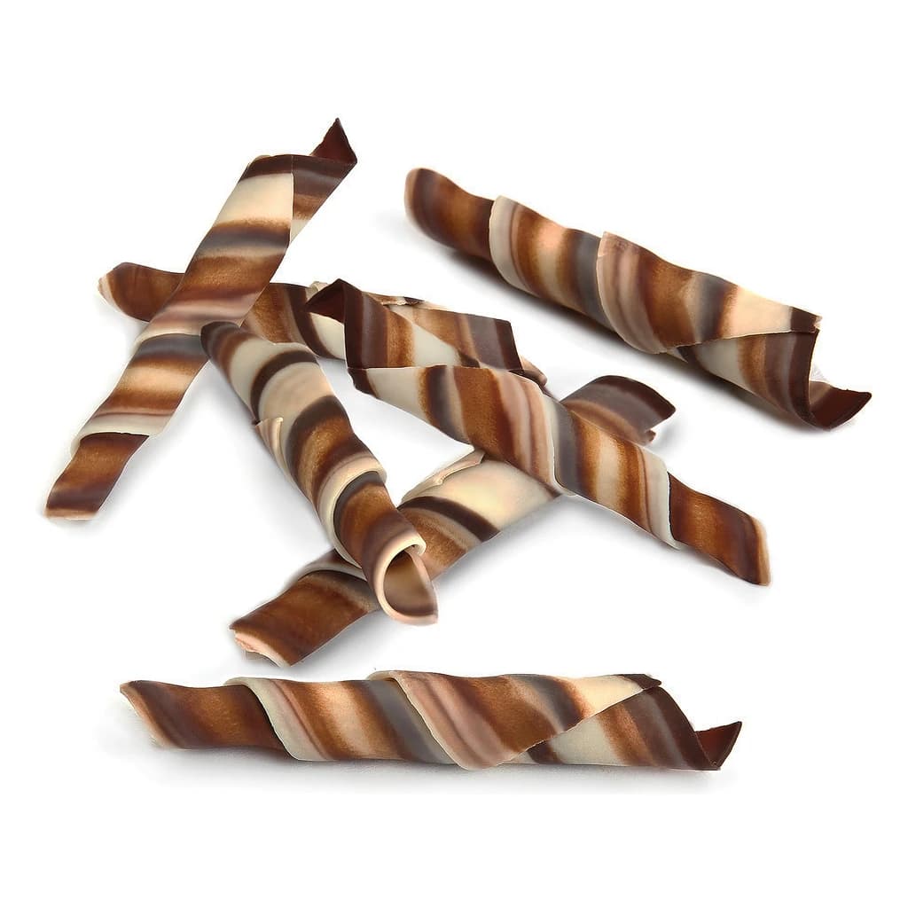 Marble Chocolate Twister Rolls 55 mm 1 kg