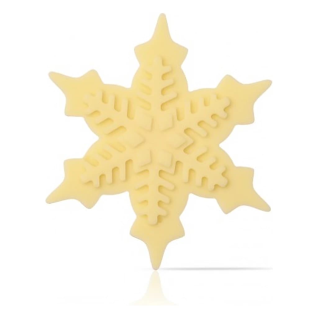 Dobla Ice Crystal White Chocolate Snowflake (88 pc)