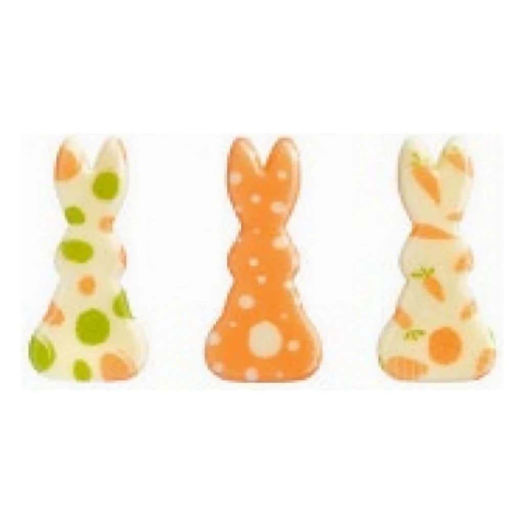 Chocolate Decoration Bunnies Set 20 × 43 mm (135 pc)