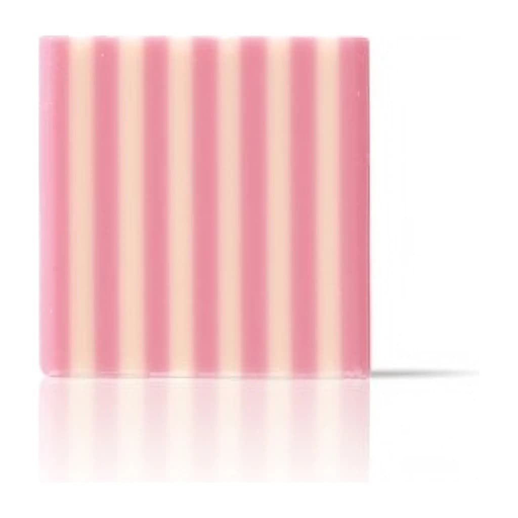 Dobla Domino Square White/Pink Chocolate Decoration (500 pc)