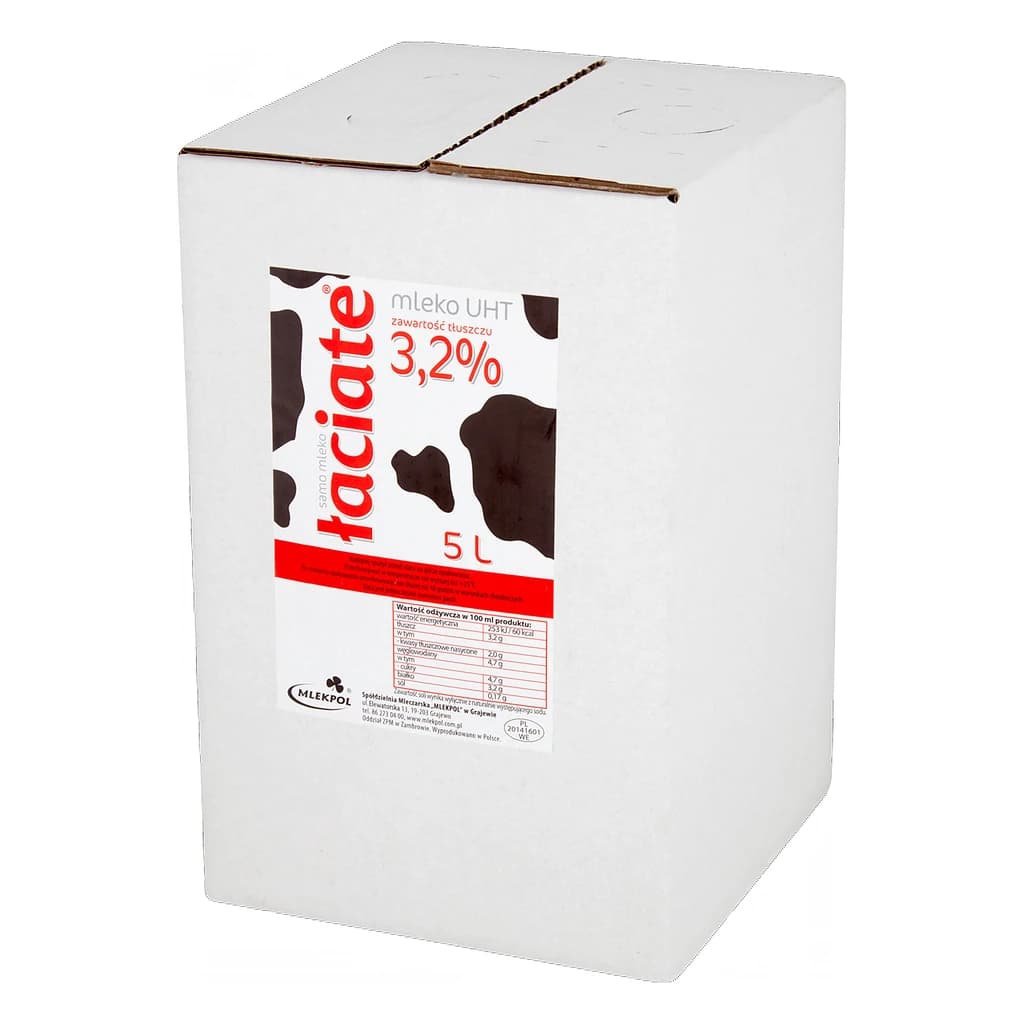 Milk Łaciate 3.2% UHT 5 L