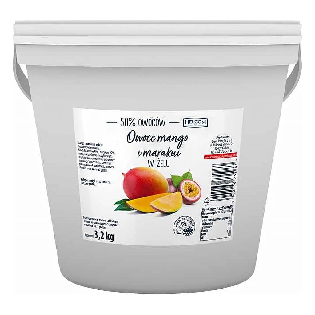 Mango & Passion Fruit in Gel 50% Helcom